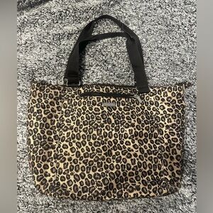 Bagallini Leopard Print Tote Bag